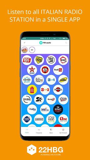 FM-world - Listen the radio - Image screenshot of android app