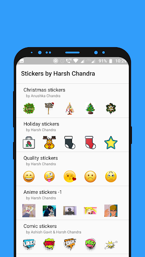 Quality Stickers for WhatsApp - WAStickerApps - Image screenshot of android app