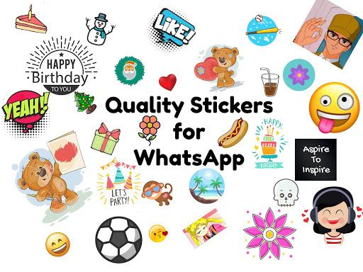 Quality Stickers for WhatsApp - WAStickerApps - Image screenshot of android app