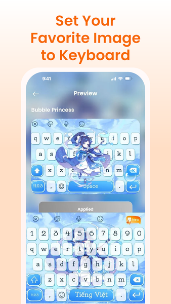 Keyboard Themes: Emoji & Fonts - عکس برنامه موبایلی اندروید