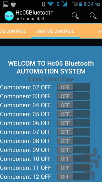 Hc۰۵Bluetooth - عکس برنامه موبایلی اندروید