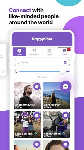 HappyCow - Vegan Food Near You - عکس برنامه موبایلی اندروید