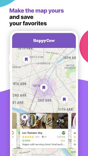 HappyCow - Vegan Food Near You - عکس برنامه موبایلی اندروید