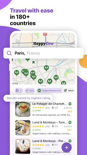 HappyCow - Vegan Food Near You - عکس برنامه موبایلی اندروید