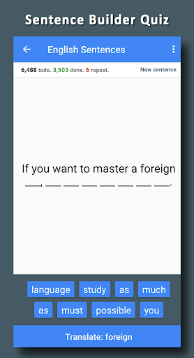 English Learning App - عکس برنامه موبایلی اندروید
