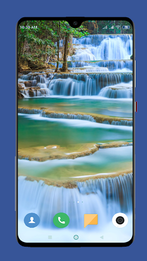 Waterfall Wallpaper HD - Image screenshot of android app