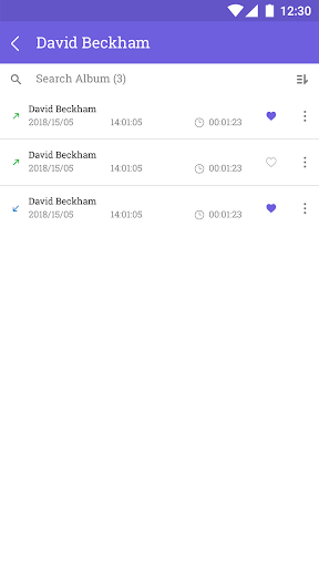 Call Recorder - عکس برنامه موبایلی اندروید