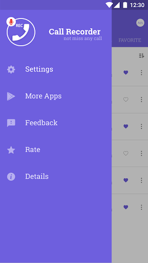 Call Recorder - عکس برنامه موبایلی اندروید