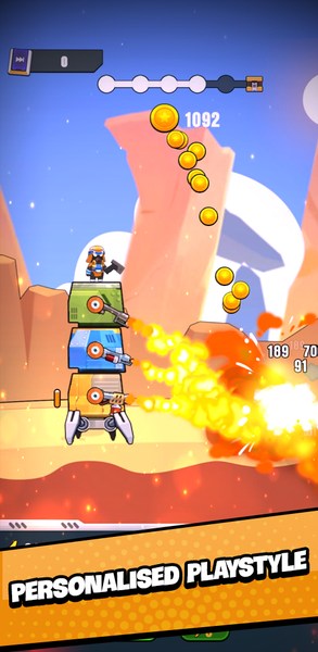 Heroic Defense - Gameplay image of android game