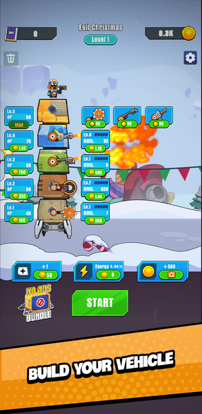 Heroic Defense - Gameplay image of android game