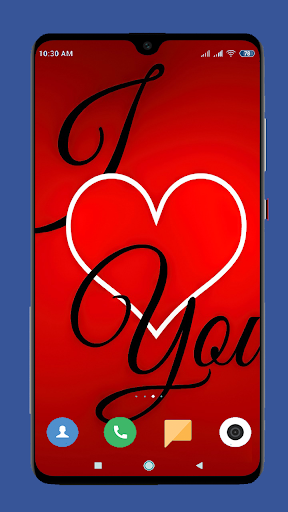 I Love You Wallpaper HD - Image screenshot of android app