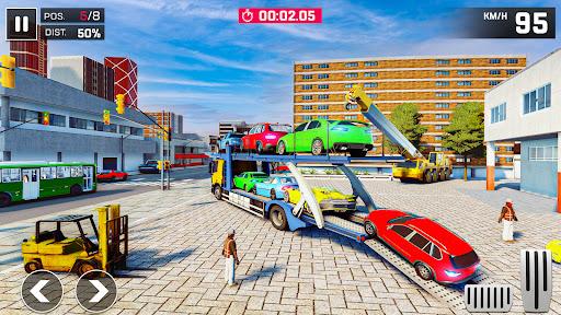 Car Transport Truck Games - Image screenshot of android app