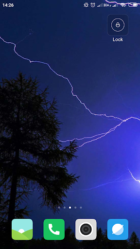 Thunderstorm Wallpaper - Image screenshot of android app