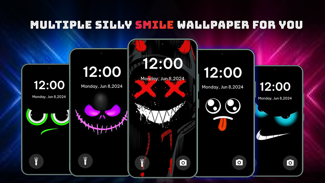 Silly Smiles Live wallpaper 4K - عکس برنامه موبایلی اندروید