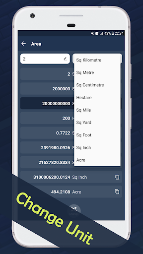Unit Converter - Convert Units - عکس برنامه موبایلی اندروید