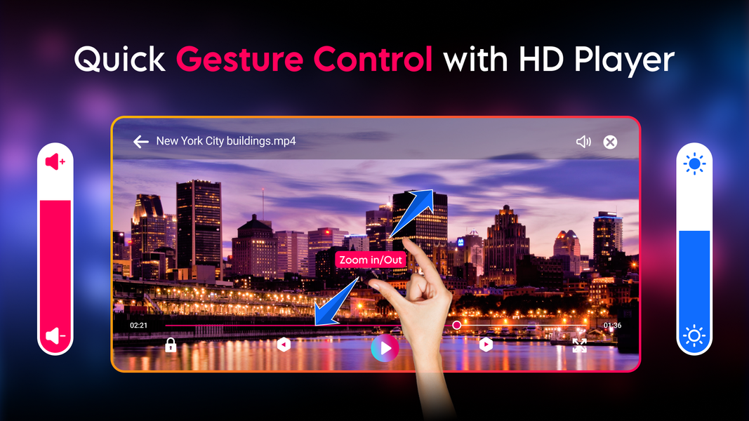 Video Player: ۴K Live Playback - عکس برنامه موبایلی اندروید