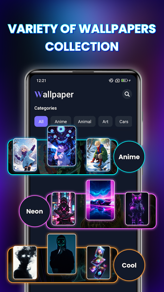 Live Wallpaper ۴K - HD - عکس برنامه موبایلی اندروید