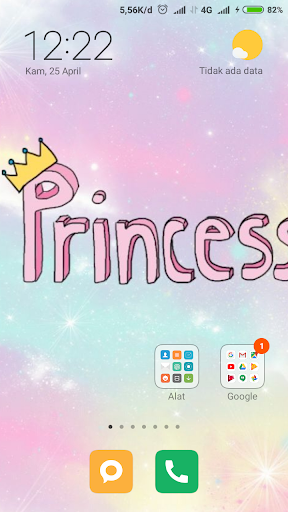 Girly Lovely Wallpaper - Image screenshot of android app