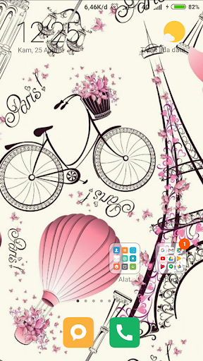 Girly Lovely Wallpaper - Image screenshot of android app