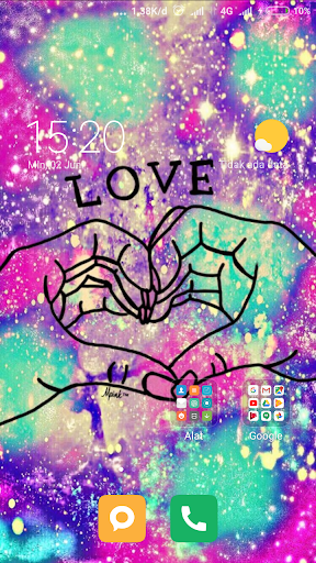 Wallpaper Glitter - Image screenshot of android app