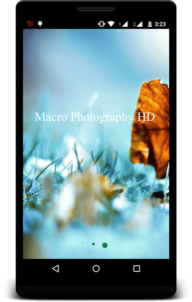 Macro Photography Backgrounds - Image screenshot of android app