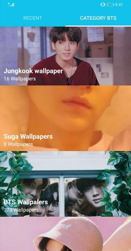 Wallpapers For BTS members - عکس برنامه موبایلی اندروید