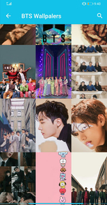 Wallpapers For BTS members - عکس برنامه موبایلی اندروید