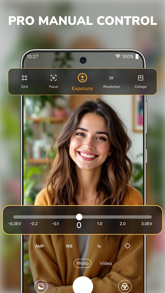 Camera HD - Digital ۴K Camera - عکس برنامه موبایلی اندروید