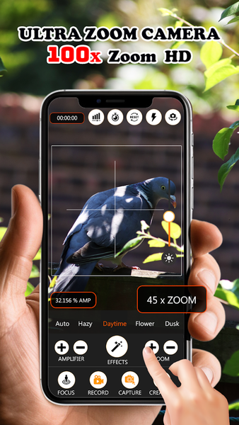 Ultra Zoom Camera ۱۰۰x Zoom HD - عکس برنامه موبایلی اندروید