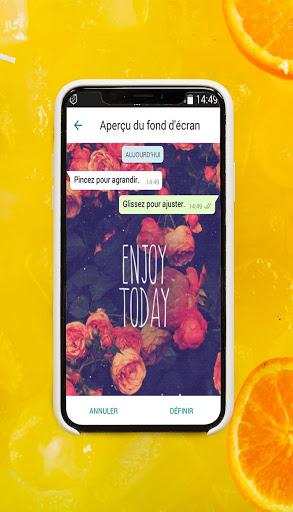Chat Wallpaper Messaging Backgrounds - Image screenshot of android app
