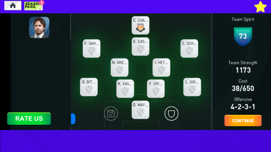PESfOOTBALL MOBILE ۲۰۲۳ - عکس بازی موبایلی اندروید