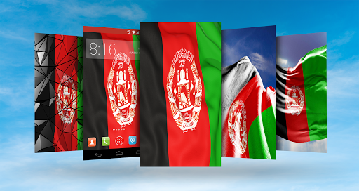 Afghanistan Flag Wallpaper - افغانستان‎ - Image screenshot of android app