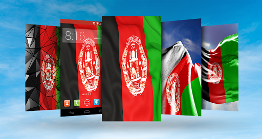 Afghanistan Flag Wallpaper - افغانستان‎ - عکس برنامه موبایلی اندروید