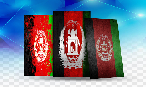 Afghanistan Flag Wallpaper - افغانستان - Image screenshot of android app