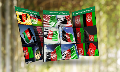Afghanistan Flag Wallpaper - افغانستان‎ - عکس برنامه موبایلی اندروید