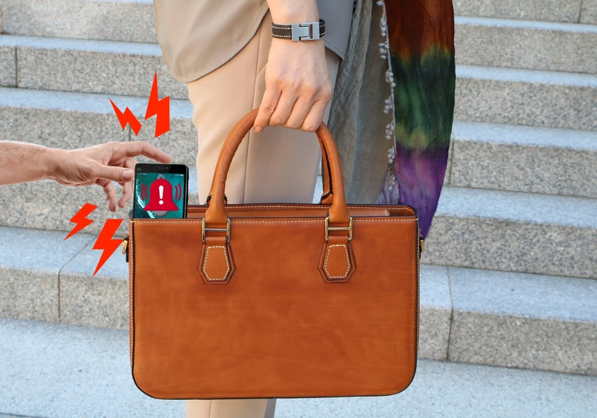 Don't touch my phone - عکس برنامه موبایلی اندروید