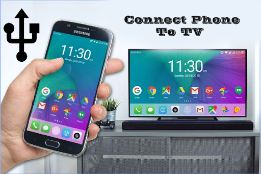 Phone Connect to tv - عکس برنامه موبایلی اندروید