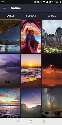 HDQWALLS 4k Wallpapers - Image screenshot of android app