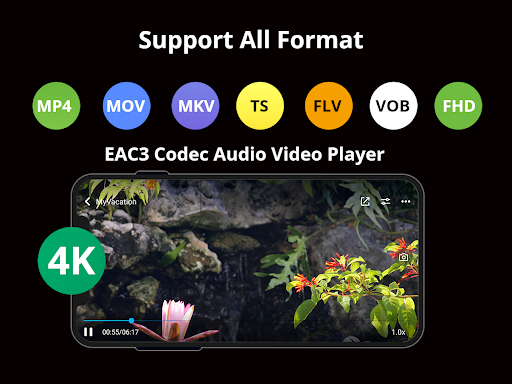 EAC3 Codec Video Player - عکس برنامه موبایلی اندروید