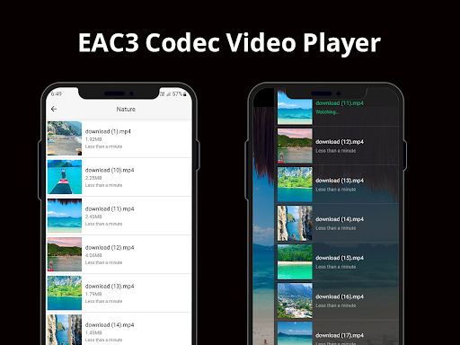 EAC3 Codec Video Player - عکس برنامه موبایلی اندروید