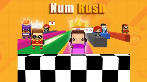 NumRush: Quick Math Number Puzzle Game, Type & Run - Gameplay image of android game
