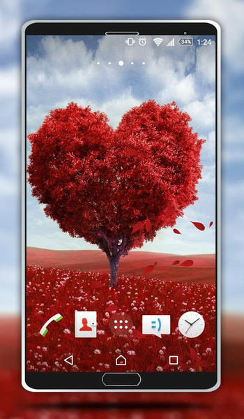 Tree Love Wallpaper - Image screenshot of android app
