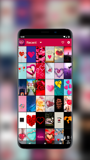 Love Wallpapers - HeartPixel - Image screenshot of android app