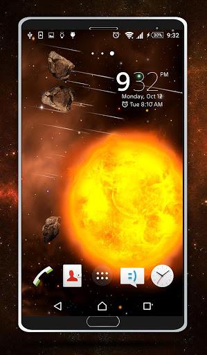 Sun Live Wallpaper - Image screenshot of android app