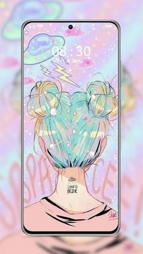 Pastel wallpapers – Girly wallpapers - Image screenshot of android app