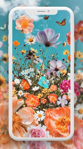 Flower Wallpaper HD – 4k - Image screenshot of android app