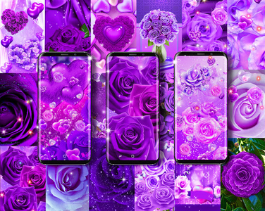 Purple kawaii wallpaper APK for Android Download