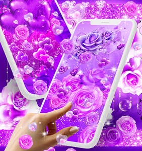 Purple kawaii wallpaper APK for Android Download