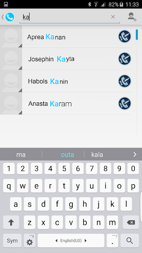 Prodialer - Phone & Contacts - عکس برنامه موبایلی اندروید