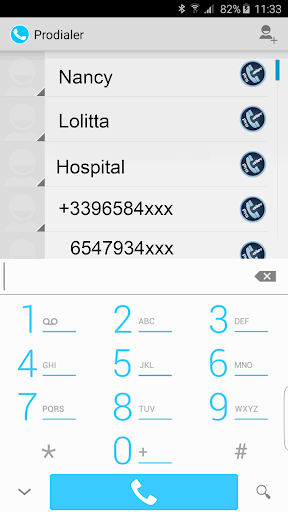 Prodialer - Phone & Contacts - عکس برنامه موبایلی اندروید
